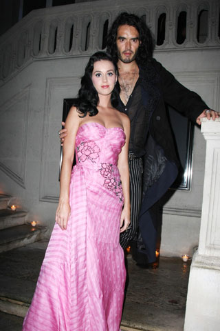 katy perry and russell brand. Katy Perry and Russell Brand
